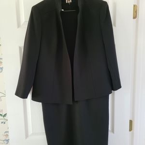 Anne Klein black suit size 10